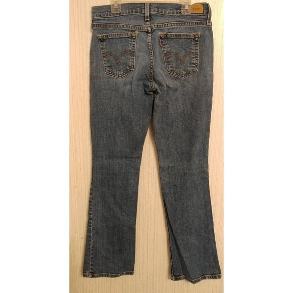 Original Levi's Strauss & Co. Boot Cut 515 Womens Size 4 Medium Blue Jeans Nice! - Picture 3 of 5